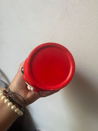 Vaso Natale Babbo Natale Rosso
