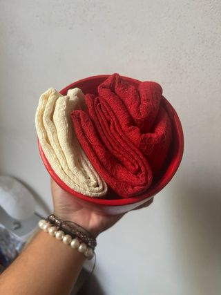 Vaso Natale Babbo Natale Rosso