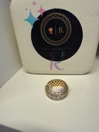 Anillo Laminado 14k Hombres