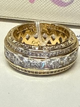 Anillo Laminado 14k Hombres