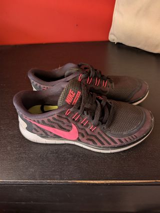 Deportivas Nike Free 5.0 Negro/Rosa