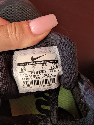 Deportivas Nike Free 5.0 Negro/Rosa