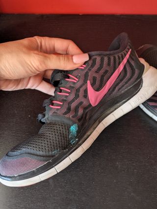 Deportivas Nike Free 5.0 Negro/Rosa