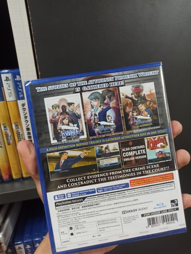 Trilogia di Phoenix Wright per PS4