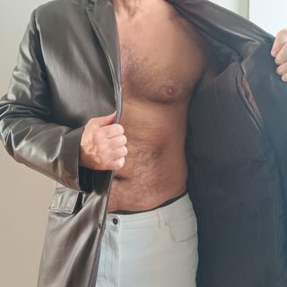 Cappotto Vera Pelle Conbipel XL Marrone