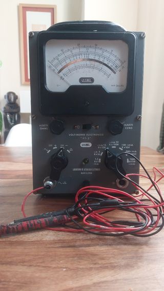 Voltimetro Electrónico LME VT-2 Antiguo