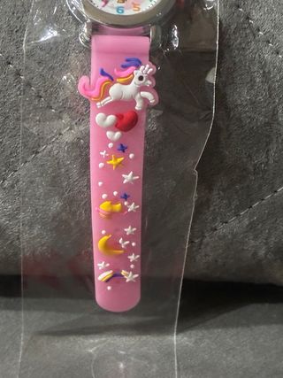 Orologio da polso unicorno rosa