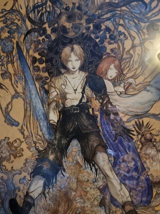Ilustración Final Fantasy X Amano.
Exclusive print