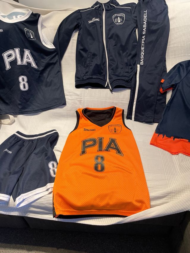Conjunto Ropa Baloncesto Spalding Talla 152