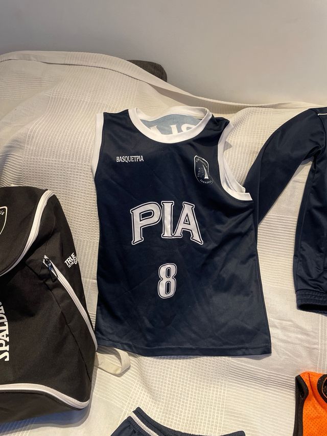 Conjunto Ropa Baloncesto Spalding Talla 152