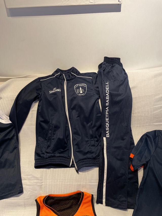 Conjunto Ropa Baloncesto Spalding Talla 152