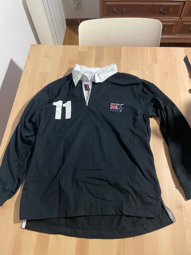 Camiseta Rugby Nueva Zelanda Talla 11