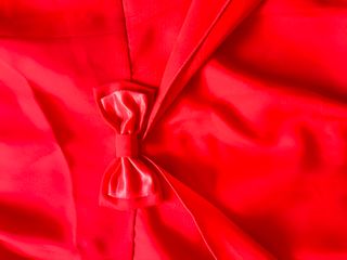 Conjunto Vestido y Bolso Fiesta Rojo