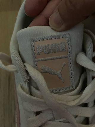 Zapatillas Puma Mayze Mujer Blancas Rosas.