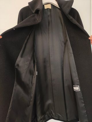 Cappotto Elena Mirò Mohair e Lana Nero 