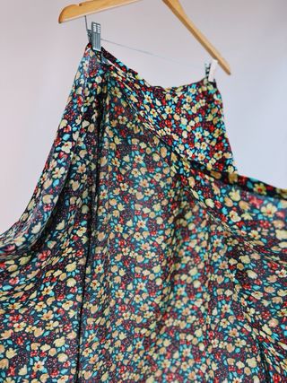 Falda pareo vintage floral