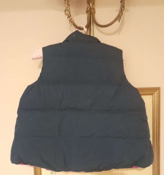 Chaleco niña Polo Ralph Lauren azul marino.Talla 5