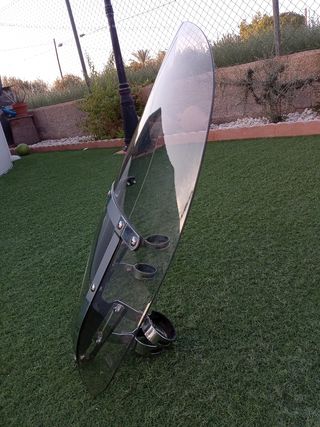 Pantalla Cúpula Moto Custom Transparente
