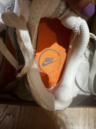 Zapatillas Nike Air Max Mujer Blancas Naranja