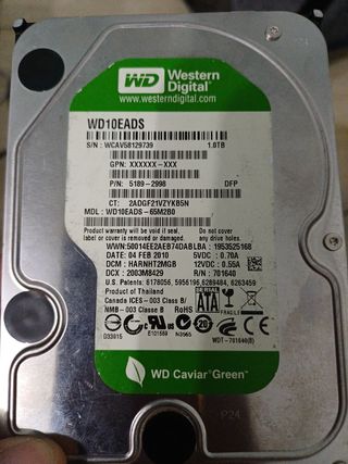 Disco Duro Western Digital 1TB WD10EADS