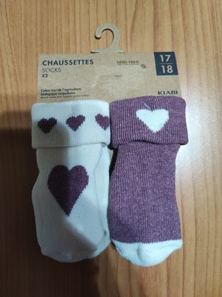 Calzini Kiabi 17/18 cuori