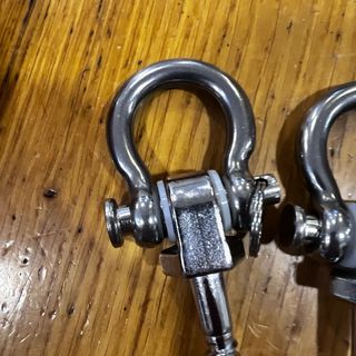 Conjunto de 2 ganchos de baloiço - NOVO