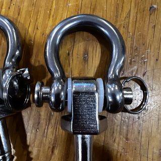 Conjunto de 2 ganchos de baloiço - NOVO