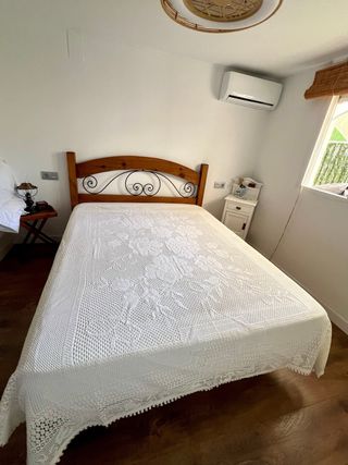 Colcha calada para cama de 135