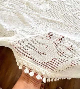 Colcha calada para cama de 135