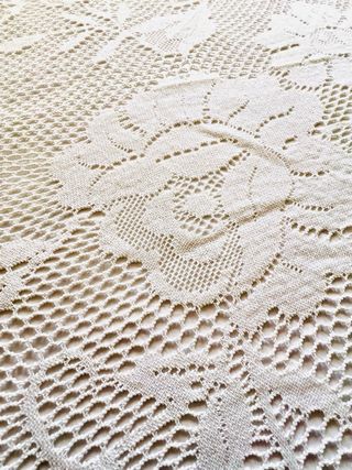 Colcha calada para cama de 135