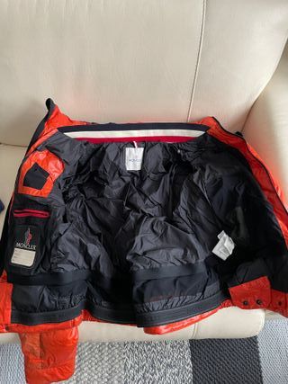 Moncler Piumino Sci color arancione
