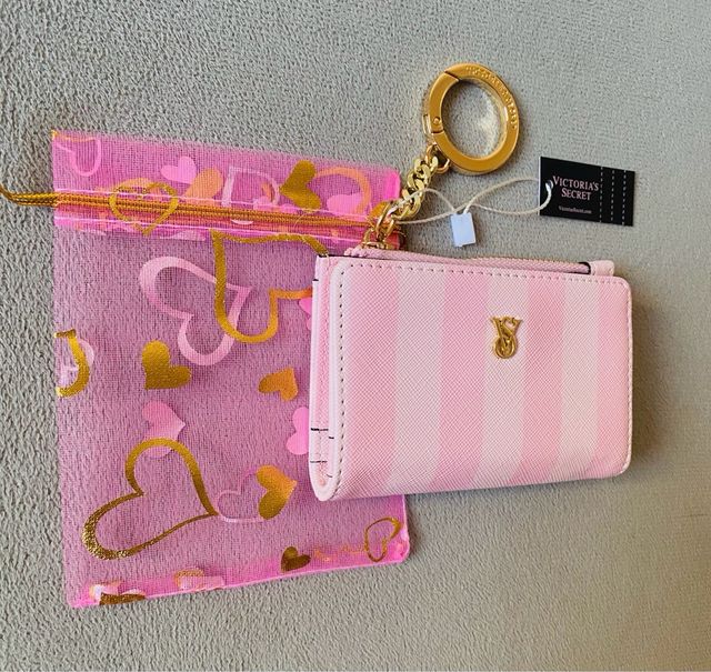 Tarjetero Victoria‘s Secret rayas
