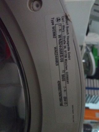 Lavadora Bosch Serie 6 8kg