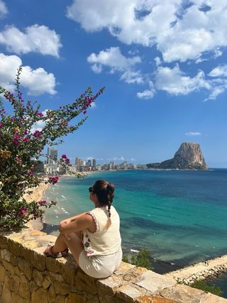 Chaleco bordado flores Zara