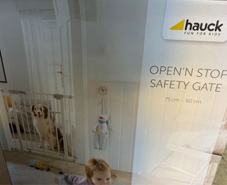 Puerta de seguridad Hauck 75-80 cm