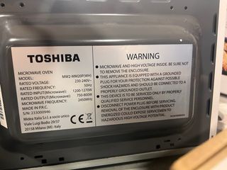 Forno Microondas Toshiba MW2-MM20P(WH)