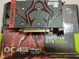 ASUS GeForce GTX 1050 Ti OC 4GB GDDR5