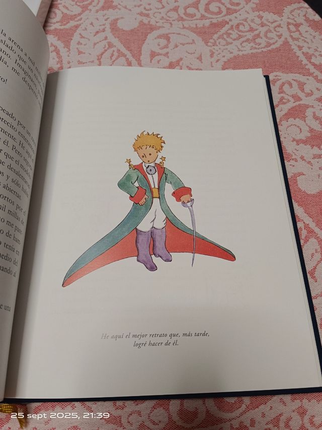 LIBRO El Principito, Edición Coleccionista
