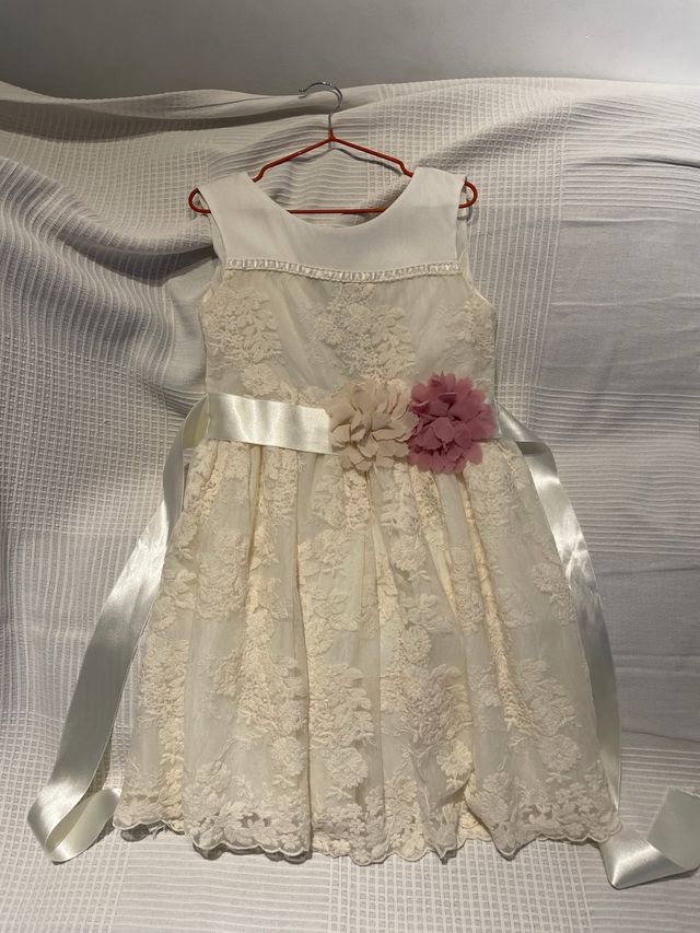 Vestido ceremonia niña talla 8