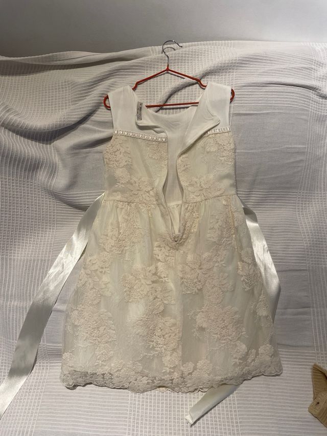 Vestido ceremonia niña talla 8