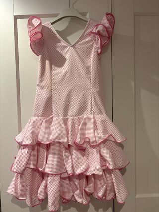 Vestido de flamenco con volantes