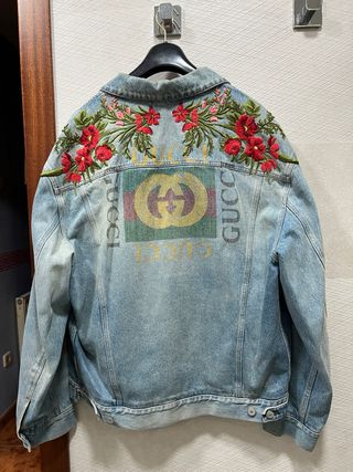 Chaqueta vaquera Bordada Gucci Modern Flores 50 XL