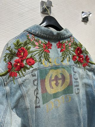 Chaqueta vaquera Bordada Gucci Modern Flores 50 XL