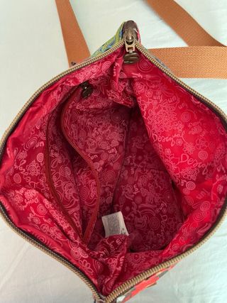 Bolso Desigual rojo mediano