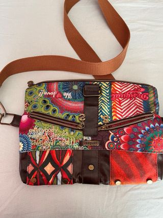 Bolso Desigual rojo mediano