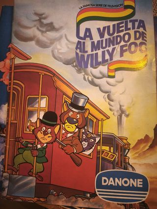 Álbum Cromos Willy Fog Vuelta Mundo