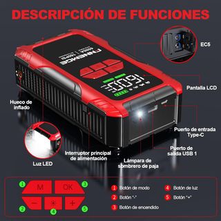 Arrancador de Coches 6500A NUEVO