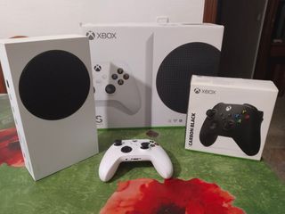 Xbox Series S + Mando Carbon Black