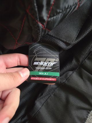 Chaqueta Moto Seventy SD-JL1 Negra