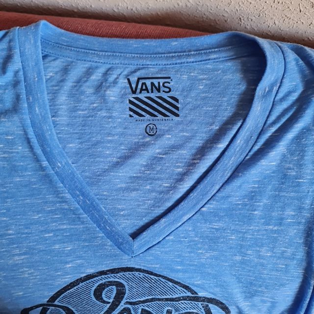 Camiseta Vans Azul Talla M